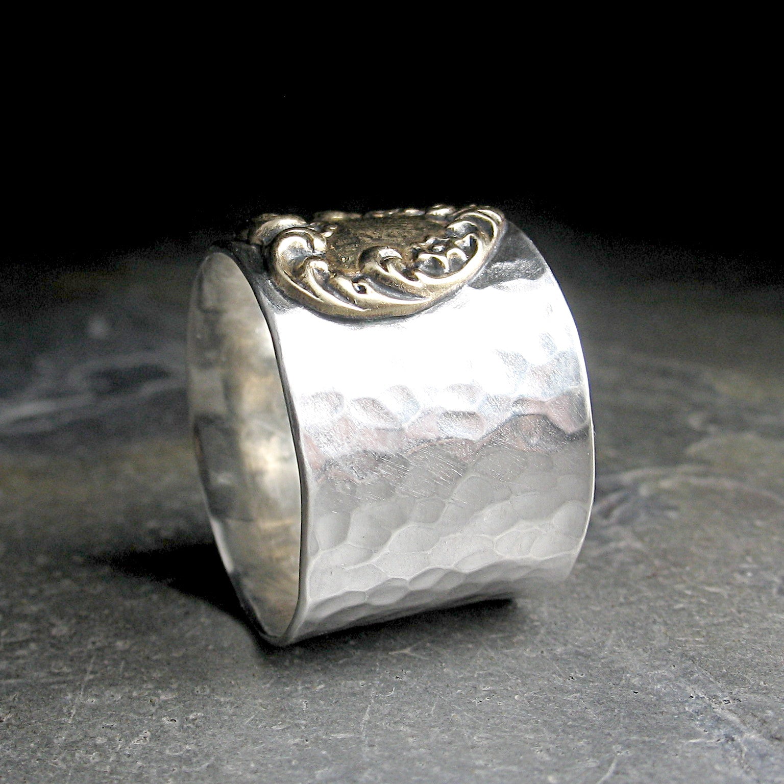 Renaissance Wedding Ring in Sterling Silver