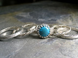 Spirit of the West - Stacking rings with Turquoise or stone of your choice