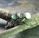 Spring Pastel Stacking Ring Set of 3 - Spun Sugar