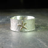 Sterling Silver Starfish Ring  - Tidepool Starfish