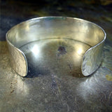 Hammered Sterling Silver Cuff - City Lights