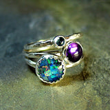 Sterling Silver Stacking Rings - Party of Three