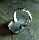 Sterling Silver and Turquoise Artisan Ring - Sonoran Sky
